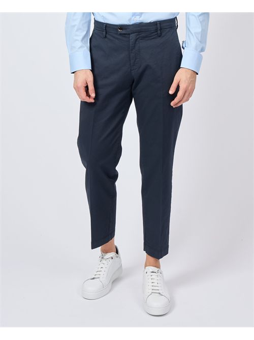 Pantaloni blu Sette/Mezzo con tirapancia SETTE/MEZZO | SESAR8135016