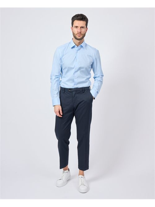 Pantaloni blu Sette/Mezzo con tirapancia SETTE/MEZZO | SESAR8135016