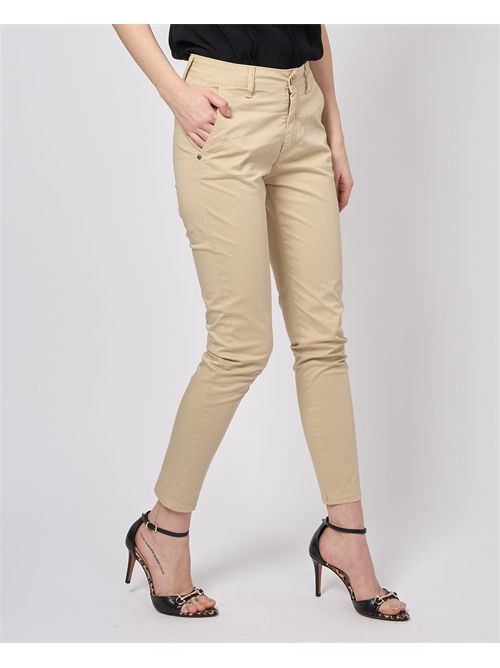 Pantalon slim femme SetteMezzo SETTE/MEZZO | T.AMERICABEIGE