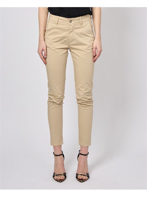 Pantalon slim femme SetteMezzo SETTE/MEZZO | T.AMERICABEIGE