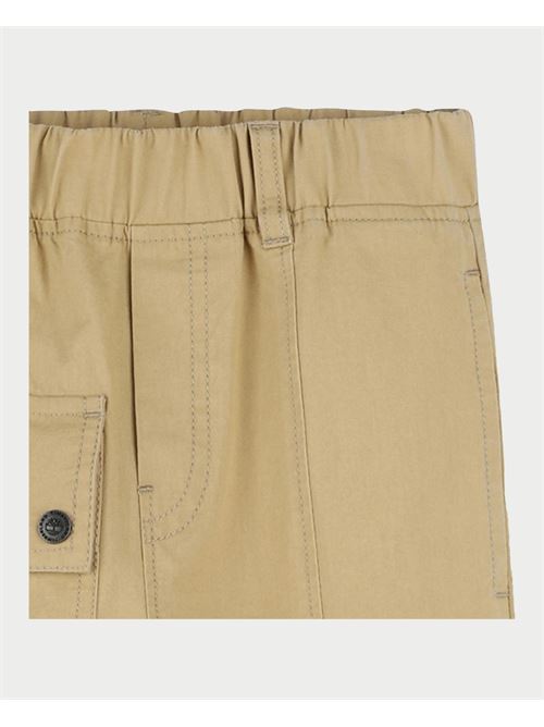 Pantaloni cargo in gabardine Timberland per bambini TIMBERLAND | T60465276