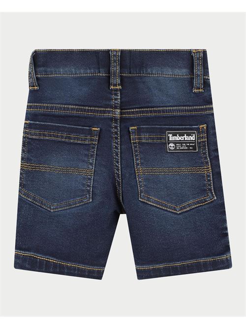 Shorts in jeans elasticizzati Timberland per bambini TIMBERLAND | T60497Z25