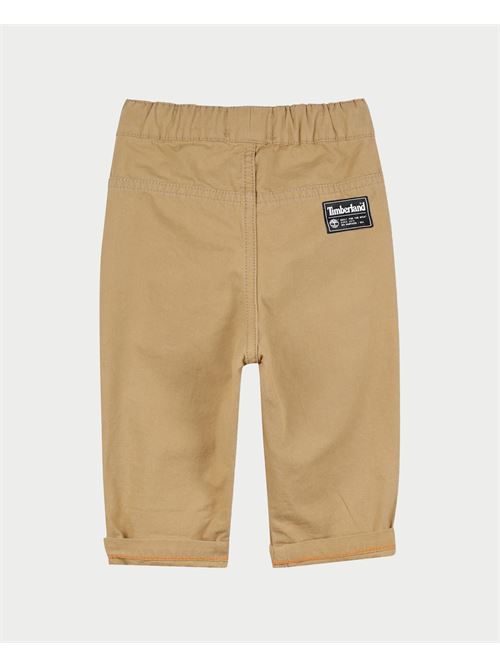 Timberland Kids Wide Leg Gabardine Pants TIMBERLAND | T60499276