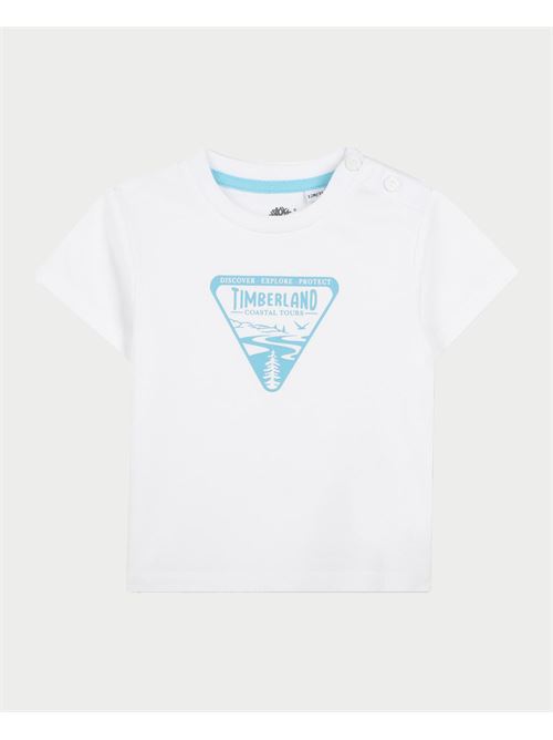 Completo Timberland t-shirt e bermuda per bambini TIMBERLAND | T6050372A