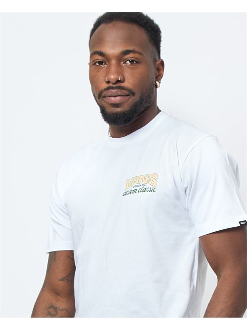 T-shirt en coton imprimé Vans pour homme VANS | VN000M60WHT1