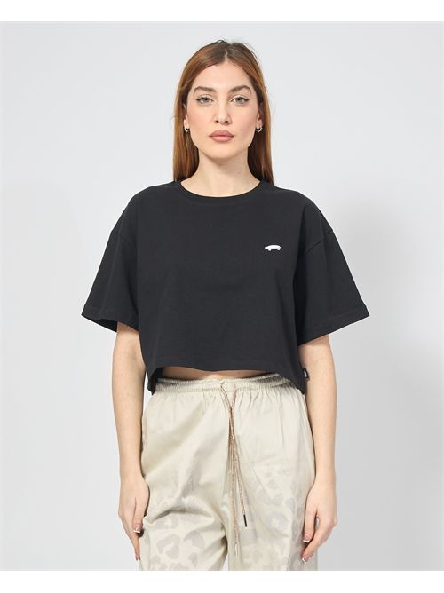 Vans Logo Cropped Tee VANS | VN000P5QBLK1