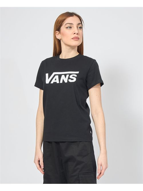 T-shirt nera Vans con logo frontale VANS | VN0A3UP4BLK1