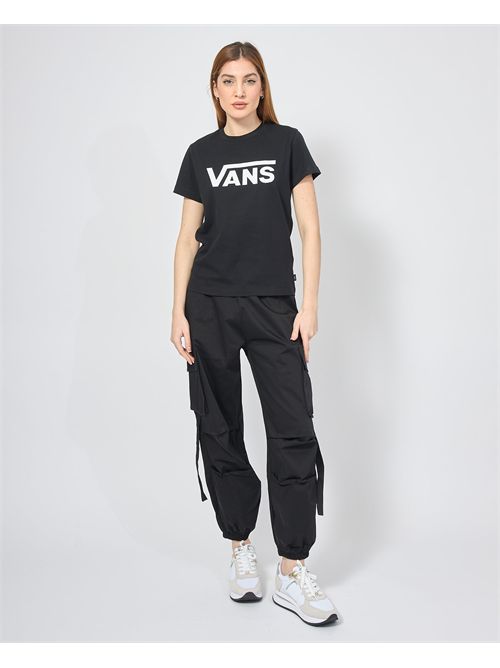 T-shirt nera Vans con logo frontale VANS | VN0A3UP4BLK1