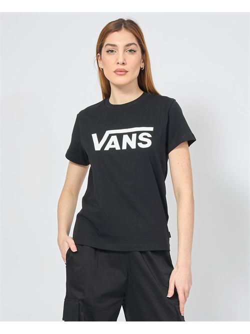 T-shirt nera Vans con logo frontale VANS | VN0A3UP4BLK1